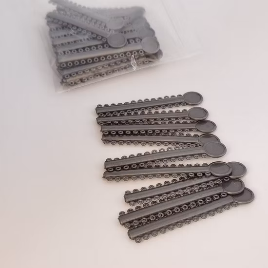 歯科矯正用品 40 色矯正用弾性キー結紮タイ