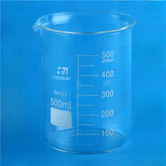 Chemical Laboratory Borosilicate Glass Measuring Beaker