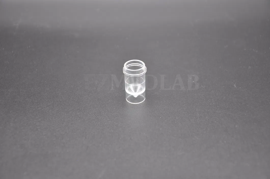 Disposable Medical Sample Cup Cuvette for Spectrophotometers