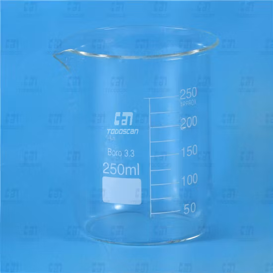 Chemical Laboratory Borosilicate Glass Measuring Beaker