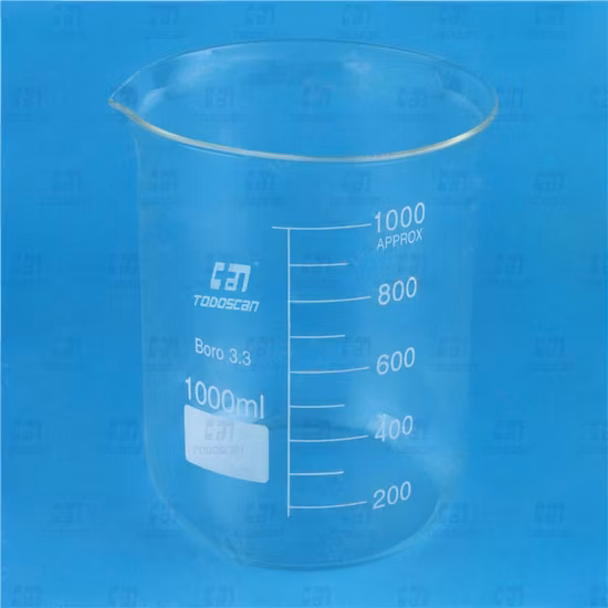 Chemical Laboratory Borosilicate Glass Measuring Beaker