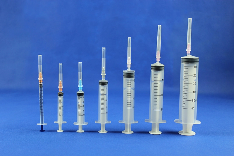 High Quality Disposable Syringe (3-Parts) with CE &ISO