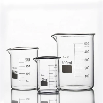 化学研究所用ホウケイ酸ガラス計量ビーカー