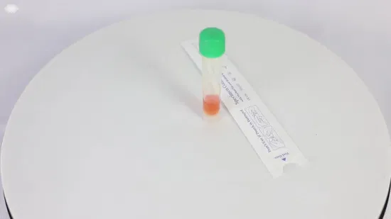 CE 0197 迅速 PCR テストナイロン植毛鼻スワブ鼻咽頭サンプル収集スワブ