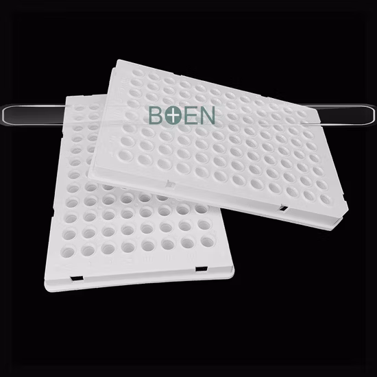 ラボテスト 0.1ml ホワイトハーフスカートマイクロ 96 ウェル PCR プレート