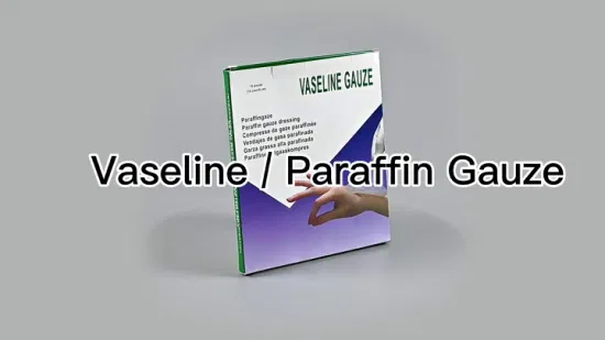 滅菌ユニット ワセリン パラフィン ワセリン ガーゼ 圧縮綿棒